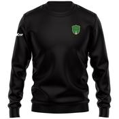 McKvr Groningen Gaels Core Pro Cotton Sweat Top - Youth - Black
