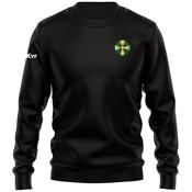 McKvr Vienna Gaels GAA Core Pro Cotton Sweat Top - Adult - Black image