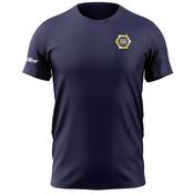 McKvr Gaelic Games Europe Core Pro Cotton Tee - Youth - Navy image