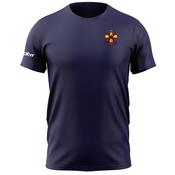 McKvr Oliver Plunketts Dublin Core Pro Cotton Tee - Youth - Navy image