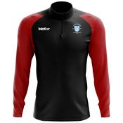 McKvr Trinity College Dublin Core Pro 1/4 Zip Top - Youth - Black/Red image