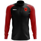 McKvr Longhorns RLC Core Pro 1/4 Zip Top - Adult - Black/Red image