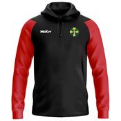 McKvr Vienna Gaels GAA Core Pro 1/4 Zip Hoodie - Adult - Black/Red image