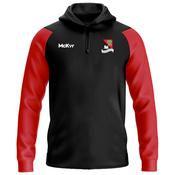 McKvr Fossa GAA Core Pro 1/4 Zip Hoodie - Adult - Black/Red image