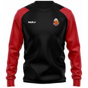 McKvr Sitges GAA Core Pro Sweat Top - Adult - Black/Red image