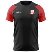 McKvr Caulry GAA Core Pro Tech Tee - Youth - Black/Red image