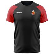 McKvr Sitges GAA Core Pro Tech Tee - Adult - Black/Red image