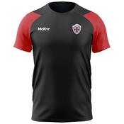 McKvr Portugal National Team GAA Core Pro Tech Tee - Adult - Black/Red image