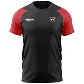 McKvr Kilmacsimon Rowing Club Core Pro Tech Tee - Adult - Black/Red image