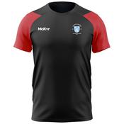 McKvr Trinity College Dublin Core Pro Tech Tee - Adult - Black/Red