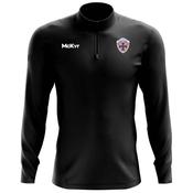McKvr Portugal National Team GAA Core Pro 1/4 Zip Top - Adult - Black