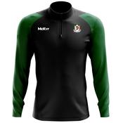McKvr Augsburg LGFA Core Pro 1/4 Zip Top - Youth - Black/Bottle Green image