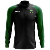 McKvr Wolfe Tones GAC Core Pro 1/4 Zip Top - Adult - Black/Bottle Green image