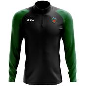 McKvr MacCumhaills GAA Core Pro 1/4 Zip Top - Youth - Black/Bottle Green image