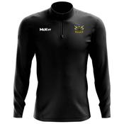 McKvr Manchester Mosquitoes AFL Core Pro 1/4 Zip Top - Youth - Black image