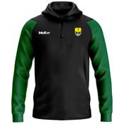 McKvr Lisbon Celtiberos GAA Core Pro 1/4 Zip Hoodie - Adult - Black/Bottle Green