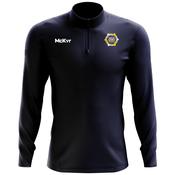 McKvr Gaelic Games Europe Core Pro 1/4 Zip Top - Youth - Navy image