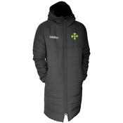 McKvr Vienna Gaels GAA Core Pro Sideline Coat - Youth - Black image