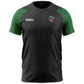 McKvr MacCumhaills GAA Core Pro Tech Tee - Adult - Black/Bottle Green image