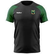 McKvr Wolfe Tones GAC Core Pro Tech Tee - Adult - Black/Bottle Green image