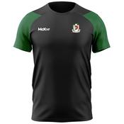 McKvr Augsburg LGFA Core Pro Tech Tee - Adult - Black/Bottle Green image