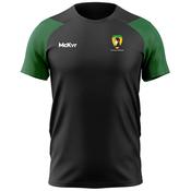 McKvr Clonmore Robert Emmets GFC Core Pro Tech Tee - Youth - Black/Bottle Green image