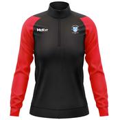 McKvr Trinity College Dublin Core Pro 1/4 Zip Top - Womens - Black/Red image