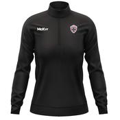 McKvr Portugal National Team GAA Core Pro 1/4 Zip Top - Womens - Black