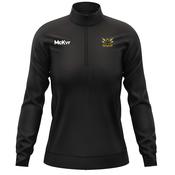 McKvr Manchester Mosquitoes AFL Core Pro 1/4 Zip Top - Womens - Black image