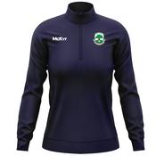 McKvr Ballaghadeeren GAA Core Pro 1/4 Zip Top - Womens - Navy image