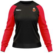 McKvr Sitges GAA Core Pro Sweat Top - Womens - Black/Red image