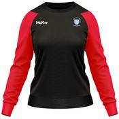 McKvr Trinity College Dublin Core Pro Sweat Top - Womens - Black/Red image