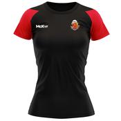McKvr Sitges GAA Core Pro Tech Tee - Womens - Black/Red image