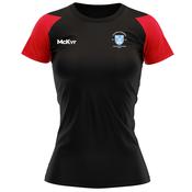 McKvr Trinity College Dublin Core Pro Tech Tee - Womens - Black/Red image