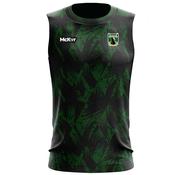 McKvr Wolfe Tones GAC Sleeveless Jersey - Youth - Black/Green image