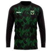 McKvr Wolfe Tones GAC Long Sleeve Tech Top - Youth - Black/Green image