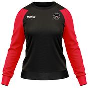McKvr DB Fitness Core Pro Sweat Top - Womens - Black/Red image