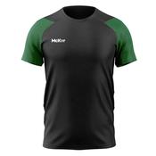 McKvr Core Pro Tech Tee - Adult - Black/Bottle Green image