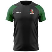McKvr Glengarriff GAA Core Pro Tech Tee - Adult - Black/Bottle Green image