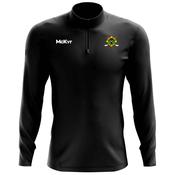 McKvr Glen Rovers Hurling Cork Core Pro 1/4 Zip Top - Adult - Black