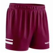 McKvr Core Pro GAA Shorts - Youth - Maroon/White image