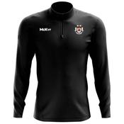 McKvr Tullamore RFC Core Pro 1/4 Zip Top - Adult - Black
