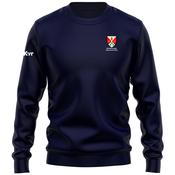 McKvr Bailieborough Shamrocks GAA Core Pro Cotton Sweat Top - Youth - Navy