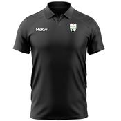 McKvr Fintona Pearses GAA Core Pro Polo - Adult - Black