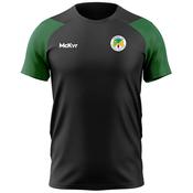 McKvr Sperrin Og LGFA Core Pro Tech Tee - Adult - Black/Bottle Green image