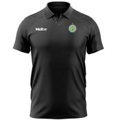 McKvr The Association of Irish Celtic Supporters Clubs Core Pro Polo - Adult - Black