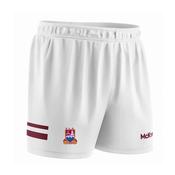 McKvr Clarinbridge GAA Core Pro GAA Shorts - Youth - White/Maroon