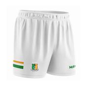 McKvr Moyne Templetuohy GAA Core Pro GAA Shorts - Youth - White/Emerald/Amber