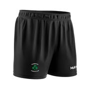 McKvr Shamrocks Camogie - Galway Core Pro GAA Shorts - Adult - Black Plain