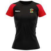 McKvr Madrid Harps GAA Core Pro Tech Tee - Womens - Black/Red image